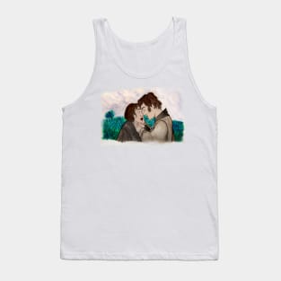 Pride and Prejudice Watercolor Painting Tank Top